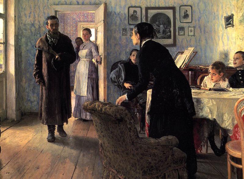 Ilya Repin Oil on canvas painting by Ilya Repin,